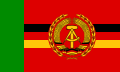 Dienstflagge für Schiffe und Boote der Grenzbrigade Küste