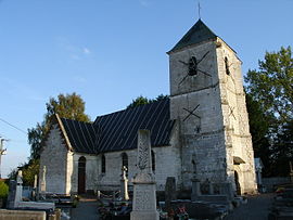 The church of Fleury