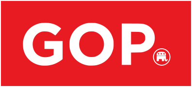 A GOP banner logo, c. 2017