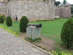 Cannon of the Golconda fort