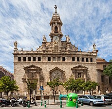 Santos Juanes, Valencia, built between 1240 and 1702