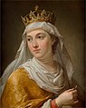 Königin Jadwiga nach Gefolge der polnischen Könige von Marcello Bacciarelli (1771).