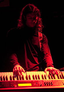 Joe Atlan performing live in 2010.