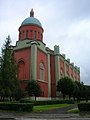 Kesmark, Neue Evangelische Kirche, in welcher sich das Thököly Mausoleum befindet.