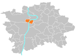Location of Prague 1 in Prague