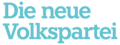 Turquoise variant of the Party-Logo 2017 - 2022