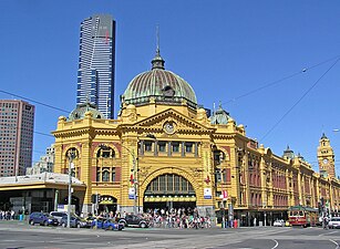 Flinders Street railway station, Melbourne