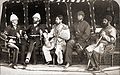 Image 17King Yaqub Khan with Britain's Sir Pierre Louis Napoleon Cavagnari, 26 May 1879, on the occasion of the signing of the Treaty of Gandamak (from History of Afghanistan)