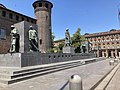 The monument to Emanuele Filiberto Duke of D'Aosta