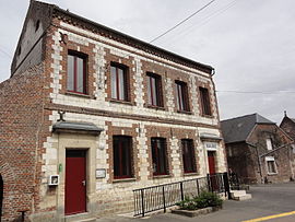 The town hall of Nouvion-et-Catillon