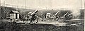 Portuguese 150-mm howitzers in a different location on the same testing range, 1900s