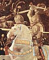 Knight with war hammer (painting by Paolo Uccello)
