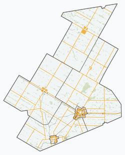 Perth East is located in Perth County