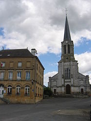 The church in Thin-le-Moutier