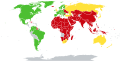 Image 14World map of pornography (18+) laws   Pornography legal   Pornography legal under some restrictions   Pornography illegal   Data unavailable (from Sex work)
