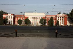 Parliament House in Dousti Square (Dushanbe)