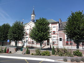The town hall of Thenelles