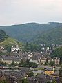 View of Trarbach on the Moselle's right bank