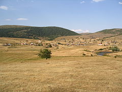 Cvrsko village panorama