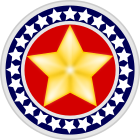 Insignia of the Military Police used since 1957.[1]