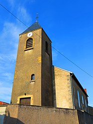 The church in Brulange