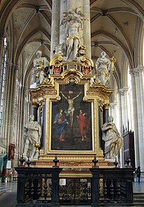 Altar of the Chapel of the Green Pillar (17th c.)