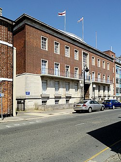County Hall at Newport