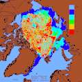 Image 107Decrease of old Arctic Sea ice 1982–2007 (from Arctic Ocean)
