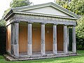 Doric Temple, Shugborough Hall, c. 1762, a reduced Temple of Hephaestus