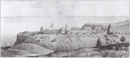 Fort Ross 1828, Auguste Bernard Duhaut-Cilly (1790–1849)