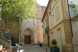 The church of Laudun-l'Ardoise