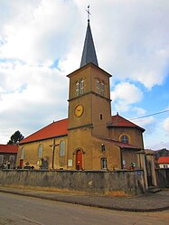 The church in Burtoncourt