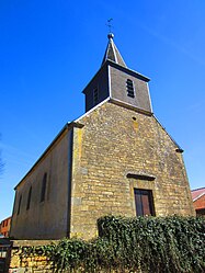 The church in Ugny