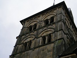 The church tower in Marzy