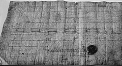 Charter of Louis the Pious, given to the Sint-Baafs abbey, in which Louis confirms her immunity
