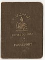 Empire Passport Cover.