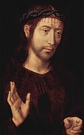 Memling, 1470, showing a typically gentler and less emotive Flemish style.