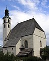 Pfarrkirche „Zum Heiligen Andreas“ mit dem Turm aus dem 13. Jahrhundert