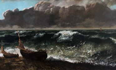 Gustave Courbet, The Wave (1869)