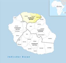 Location within Réunion