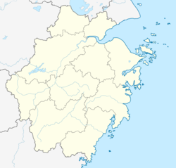 Shaoxing is located in Zhejiang
