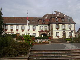 The town hall in Marlenheim