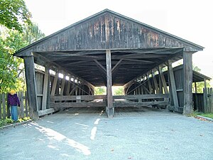 Covered Bridge, built in 1845