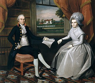 Portrait of Oliver and Abigail Ellsworth (1792), Wadsworth Atheneum, Hartford