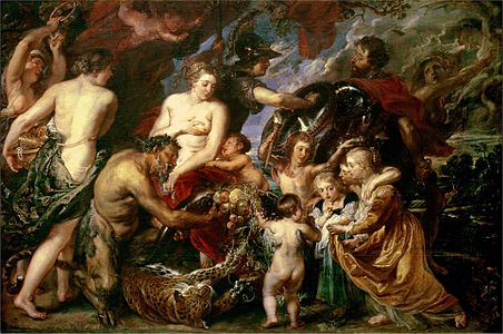 Minerva Protecting Peace from Mars (1629) by Peter Paul Rubens