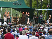 Rockapella performs at the L.L. Bean Summer Concert Series, July 2003