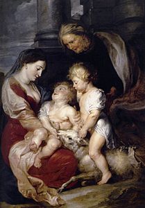 Peter Paul Rubens – The Virgin and Child with Saint Elizabeth and Saint John the Baptist