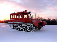 1972 Snow Trac ST4, powered by a 54 hp VW flat-4 air-cooled engine
