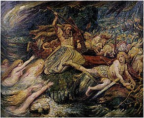 The Death of Siegfried (1899), oil on canvas, 118 x 148 cm., private collection