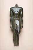 Statue of Tjahapimu wearing a shendyt, Metropolitan Museum of Art